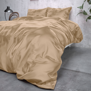 Beauty Skin Care Dekbedovertrek Taupe 200 x 200/220