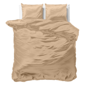 Beauty Skin Care Dekbedovertrek Taupe 200 x 200/220
