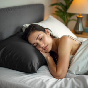 Beauty kussensloop Zwart 60 x 70