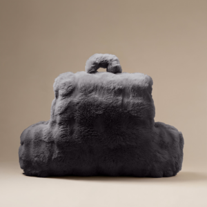 Bedrest Pompom Antraciet 34 x 50