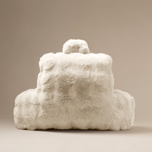 Bedrest Pompom Beige 34 x 50