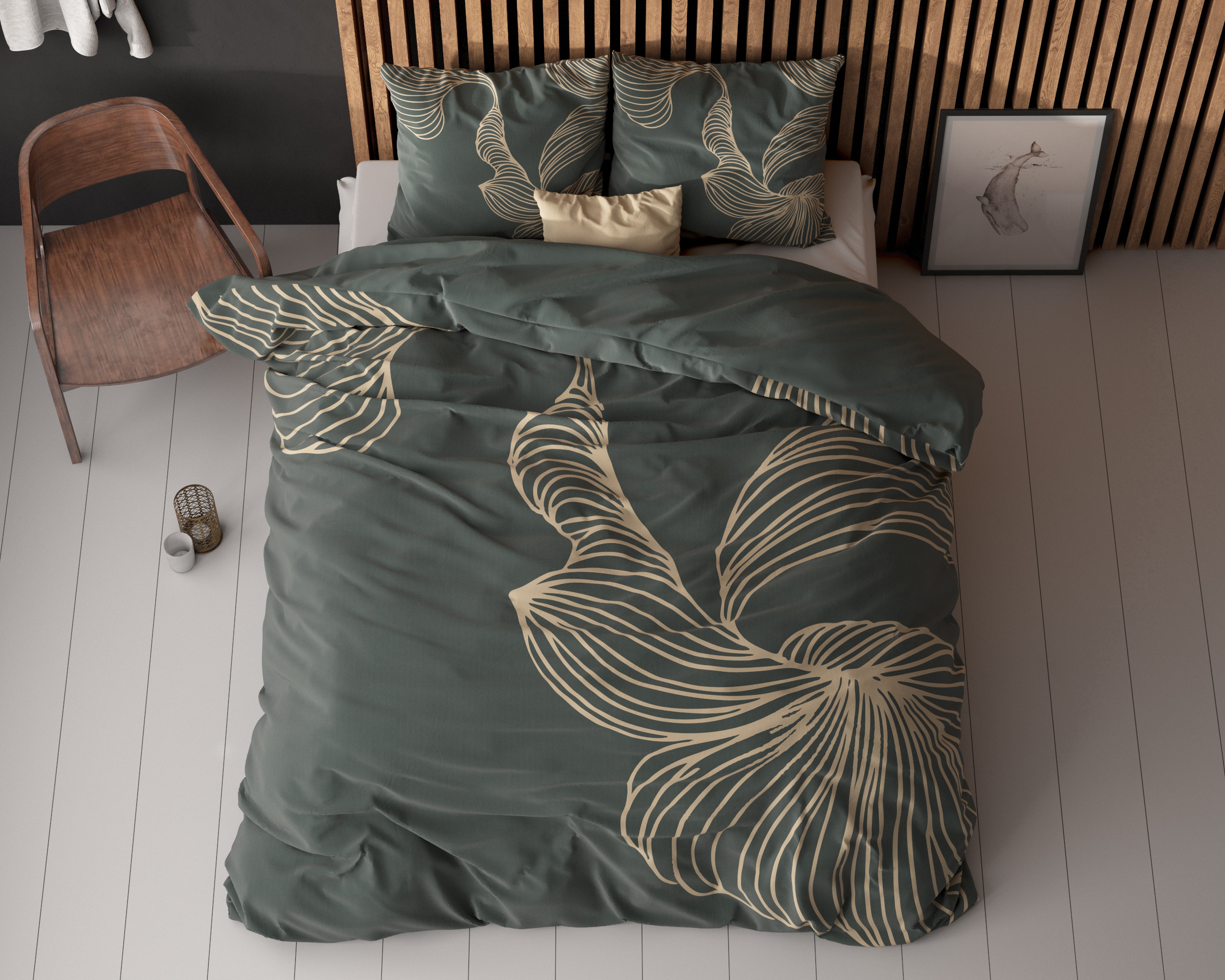 Blair Grijs 200 x 200/220