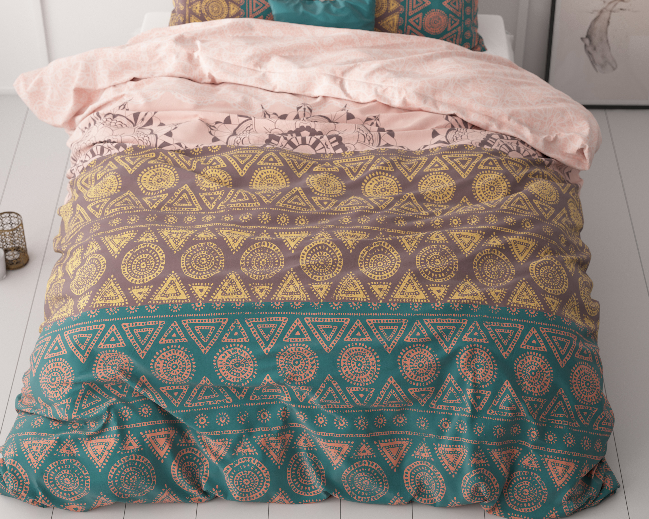 Bohemian Multi 140 x 200/220