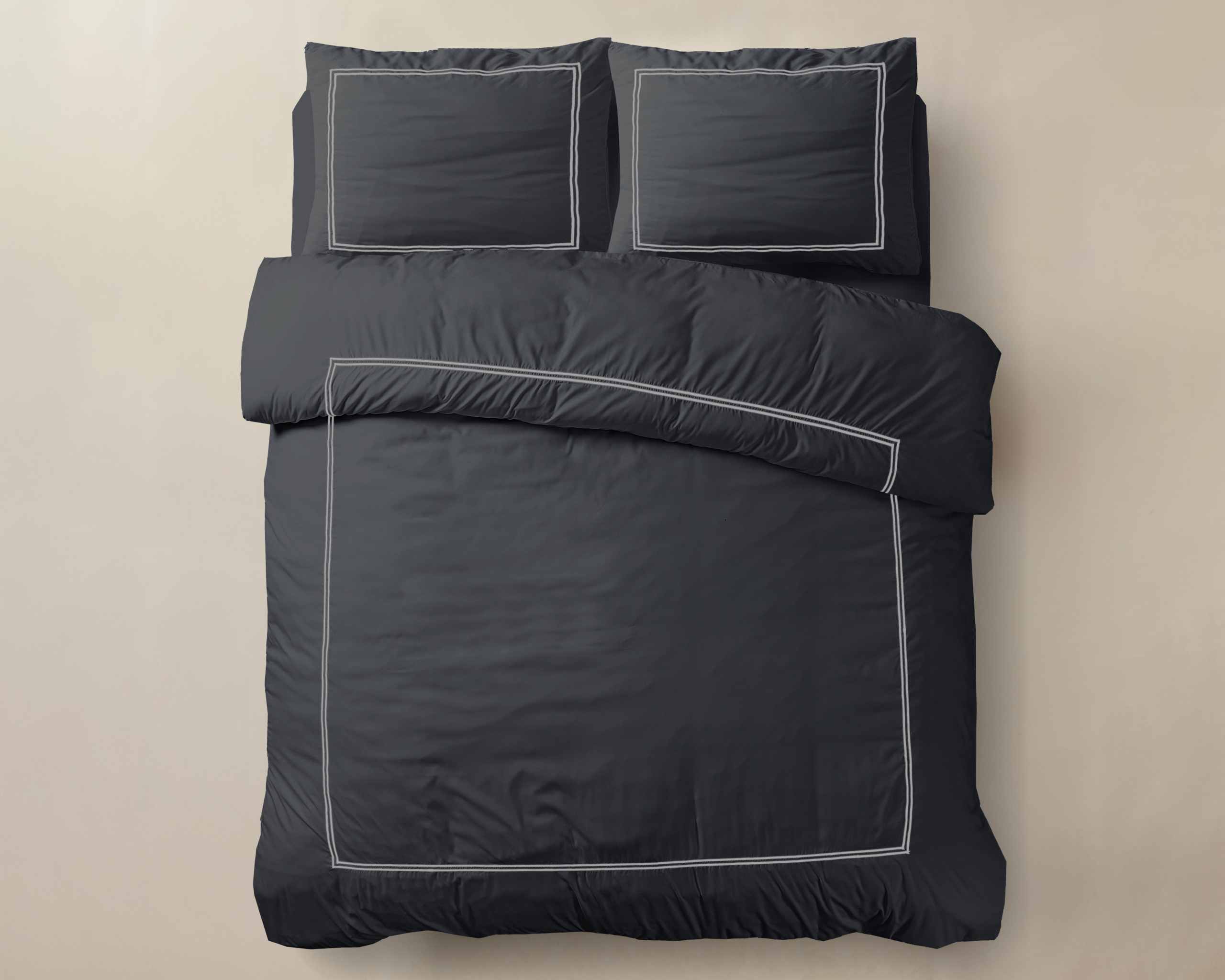 Brata Zwart/Grijs Zwart 240 x 200/260