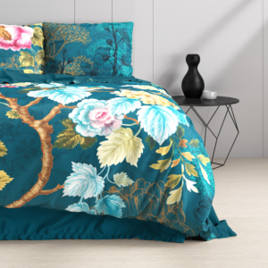 Chanda Blauw 200 x 200/220