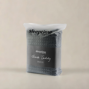 Check Teddy Antraciet 140 x 200/220