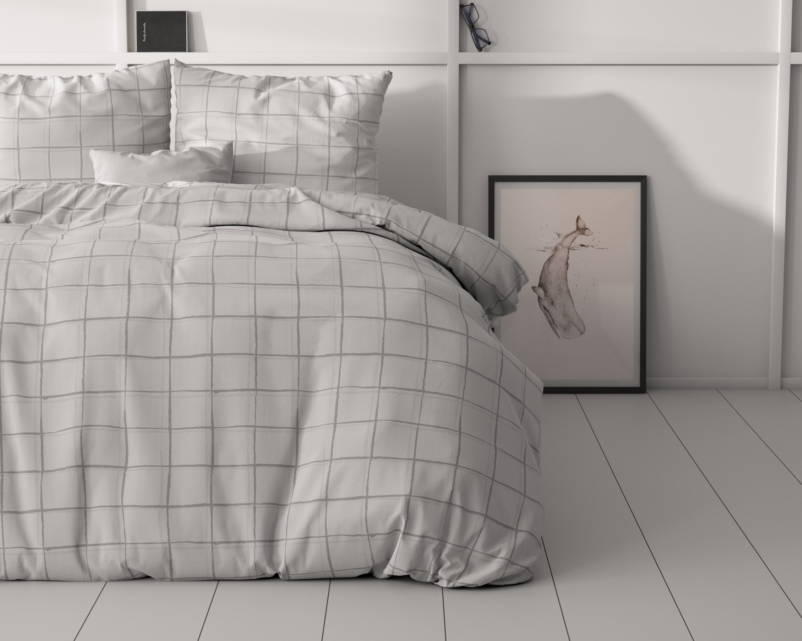 Check it Grijs 140 x 220