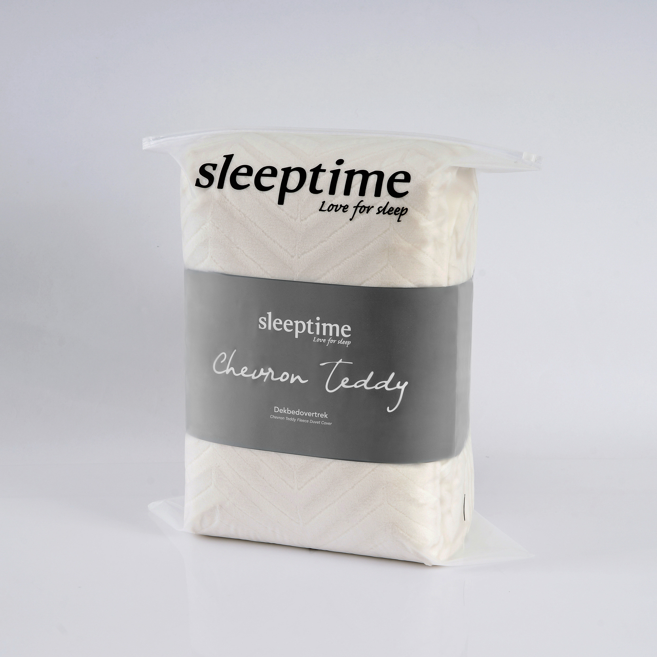 Chevron Teddy Créme 240 x 200/220