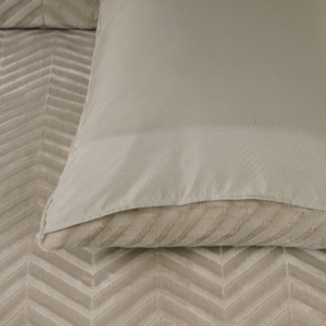 Chevron Teddy Taupe 140 x 200/220