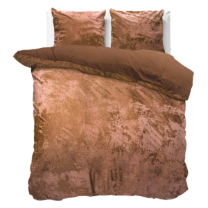 Crushed Velvet Katoen Wood Bruin 240 x 220