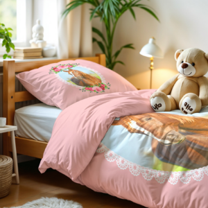 Cute Horse Roze 140 x 200/220