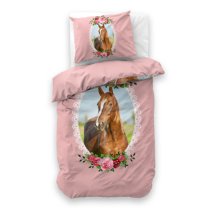 Cute Horse Roze 140 x 200/220