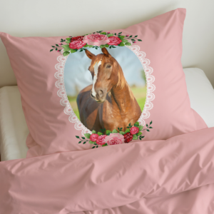 Cute Horse Roze 140 x 200/220