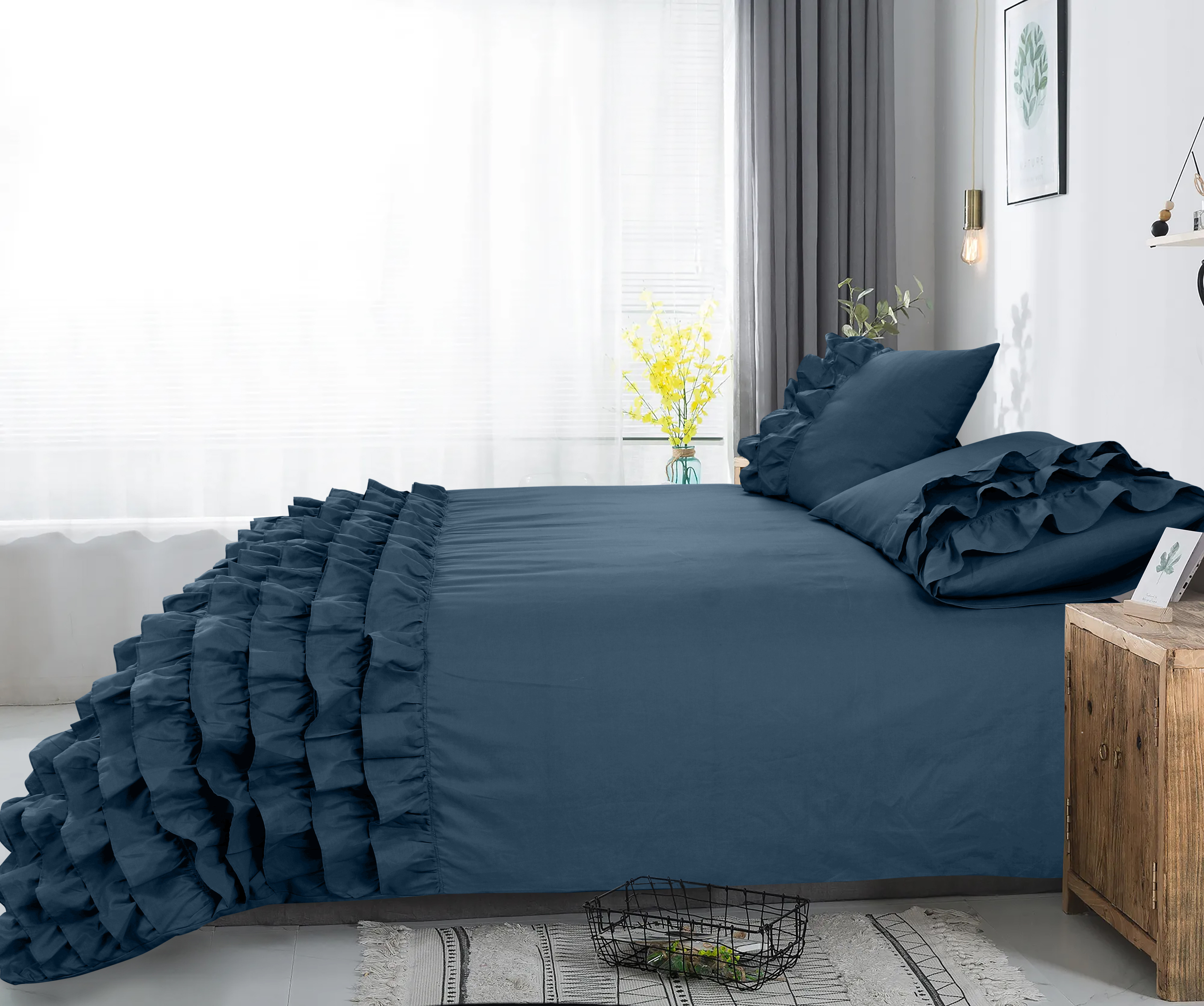 Cyprus Blauw 140 x 220