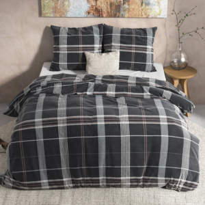 DH Flanel Bruce Taupe 140 x 220