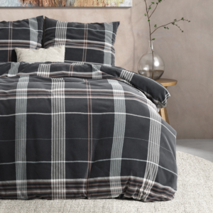 DH Flanel Bruce Taupe 140 x 220