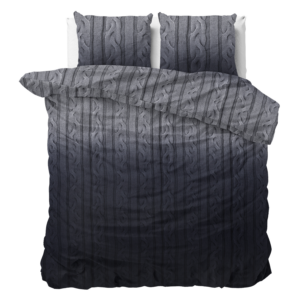 DH Flanel Dante Antraciet 200 x 220