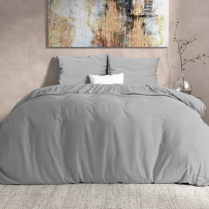 DH Flanel Mendez Grijs 200 x 200/220