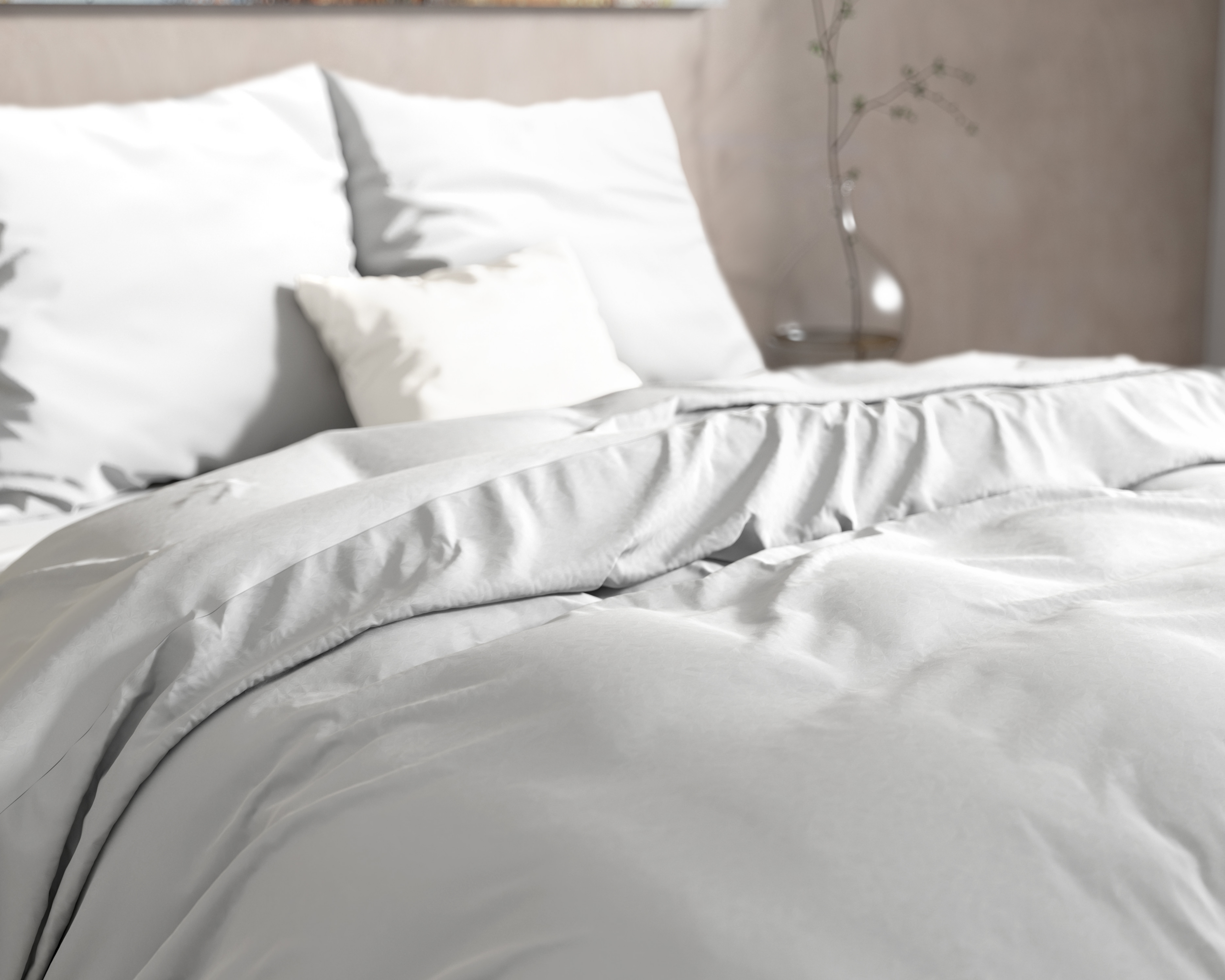 DH Flanel Mendez Wit 140 x 200/220