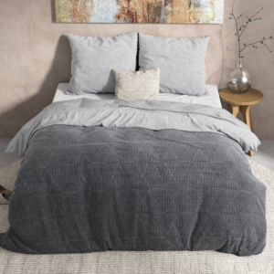 DH Flanel Quinn Antraciet 240 x 220