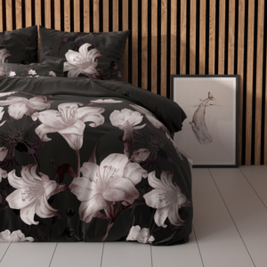 Dark Flower Zwart 240 x 220