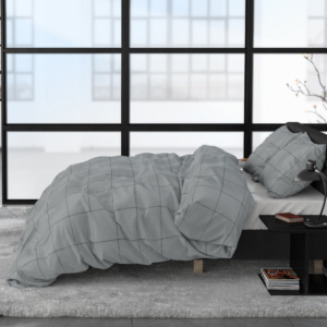 Deep check Grey 240 x 220