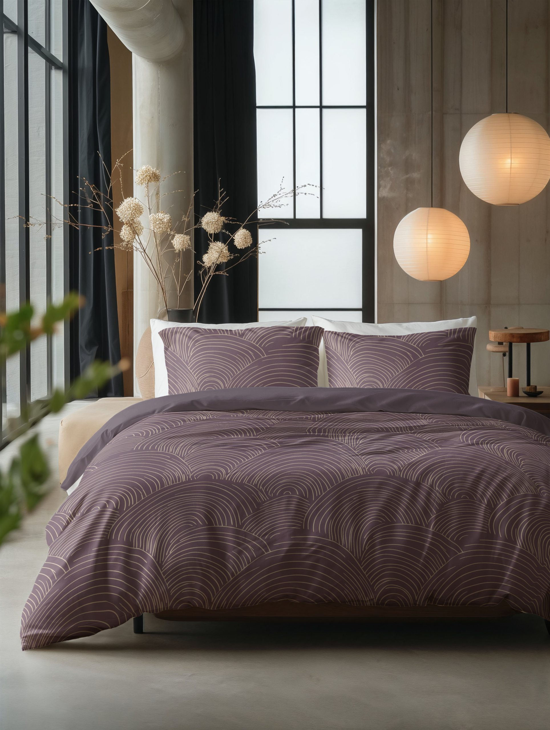 Dreamscape Paars 200 x 200/220