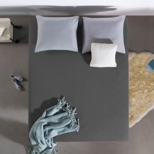 Dubbel Jersey 220 gr. Hoeslaken Antraciet 140 x 200/220