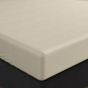 Dubbel Jersey 220 gr. Hoeslaken Creme 80/100 x 220