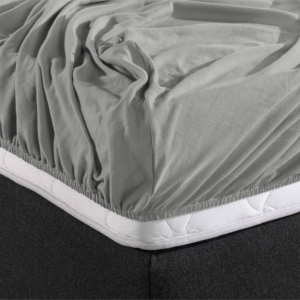 Dubbel Jersey 220 gr. Hoeslaken Grijs 140 x 200/220