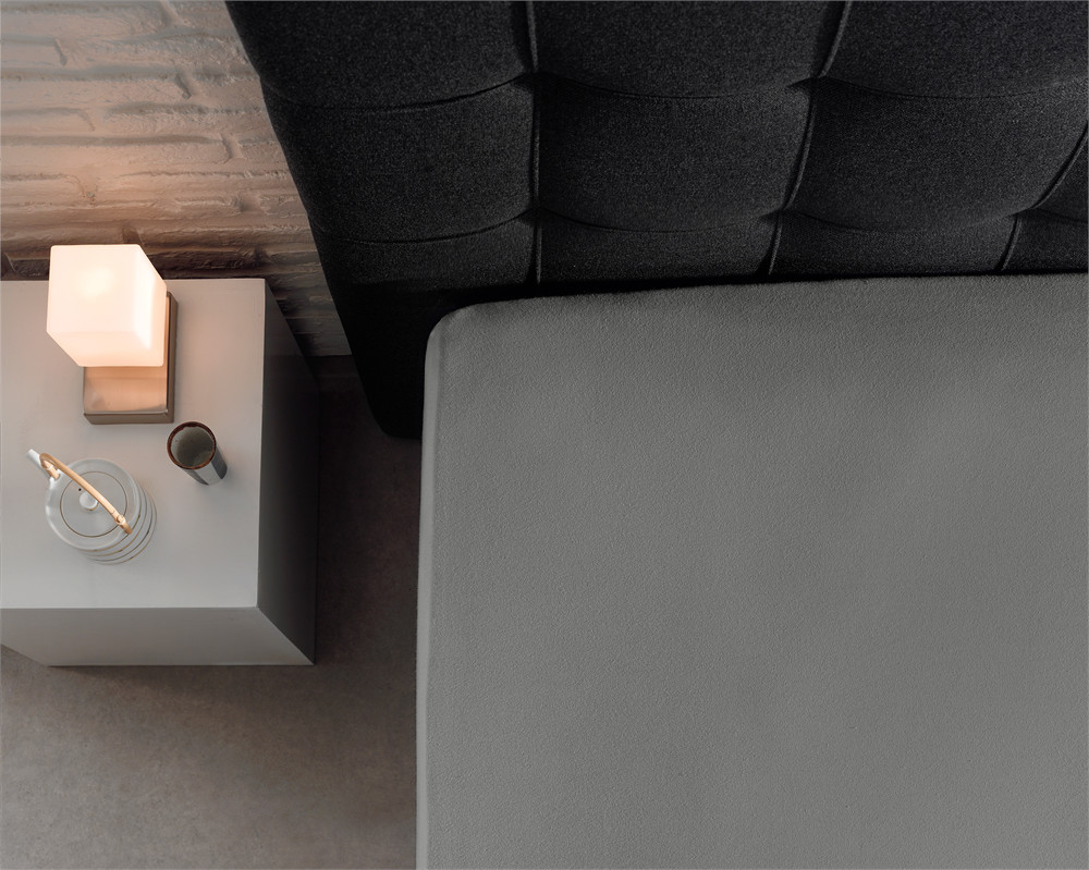 Dubbel Jersey 220 gr. Hoeslaken Grijs 80/100 x 220