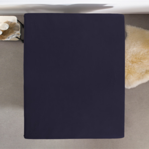 Dubbel Jersey 220 gr. Hoeslaken Navy 160/180 x 200/220