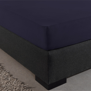 Dubbel Jersey 220 gr. Hoeslaken Navy 160/180 x 200/220