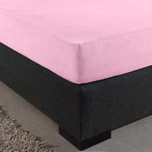 Dubbel Jersey 220 gr. Hoeslaken Roze 140 x 200/220