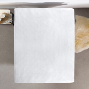 Dubbel Jersey 220 gr. Hoeslaken Wit 140 x 200/220