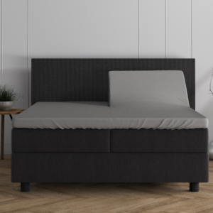 Dubbel Jersey 220 gr. Splittopper Hoeslaken Grijs 180 x 200/220