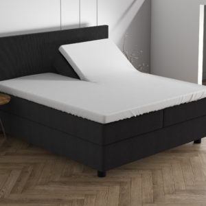 Dubbel Jersey 220 gr. Splittopper Hoeslaken Wit 180 x 200/220