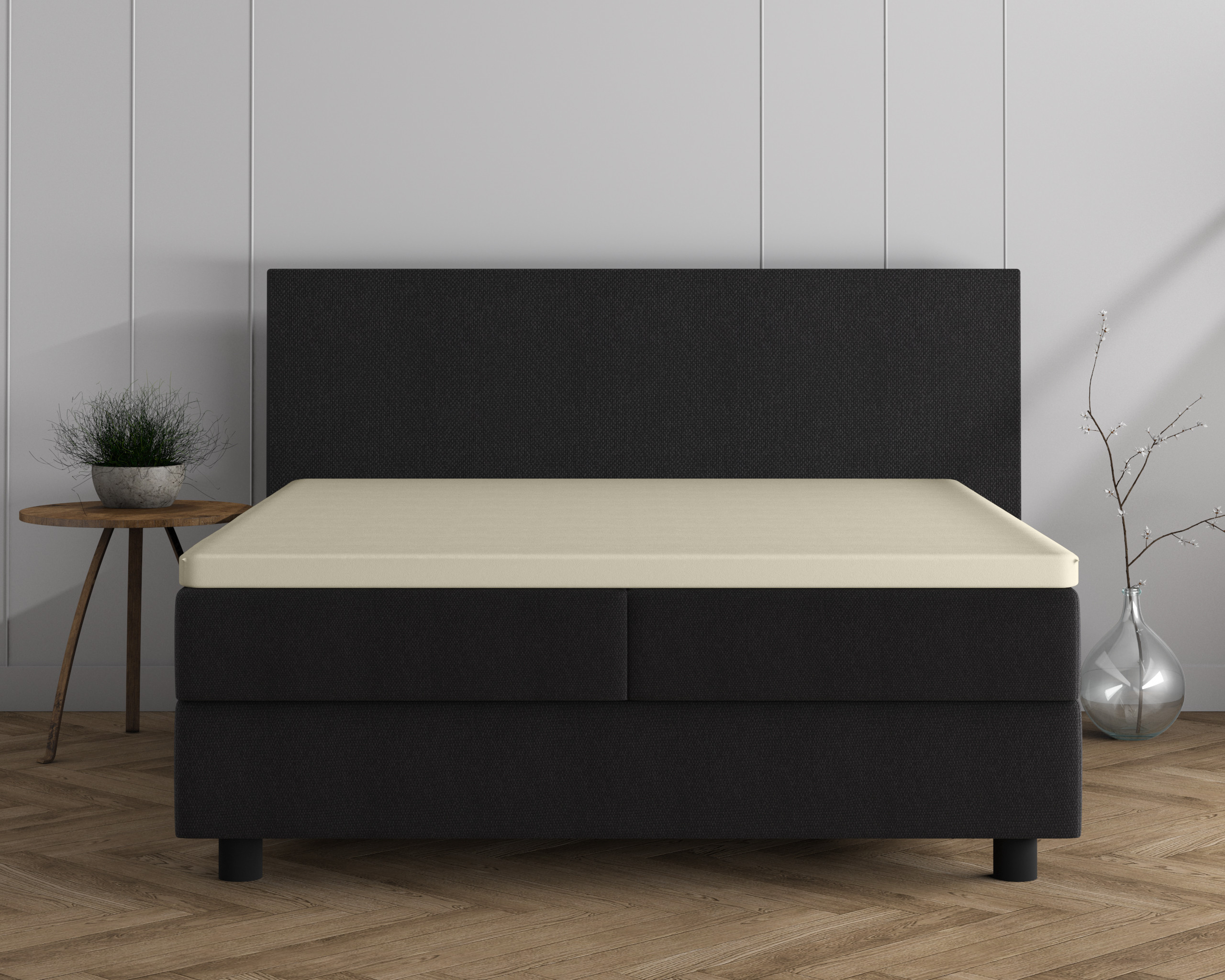 Dubbel Jersey 220 gr. Topper Hoeslaken Creme 160/180 x 200/220