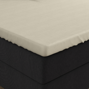 Dubbel Jersey 220 gr. Topper Hoeslaken Creme 160/180 x 200/220