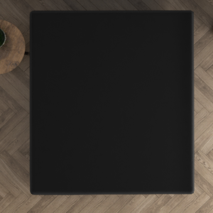 Dubbel Jersey 220 gr. Topper Hoeslaken Zwart 160/180 x 200/220