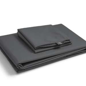 Egyptisch Katoen Uni Dekbedovertrek Antraciet 140 x 200/260