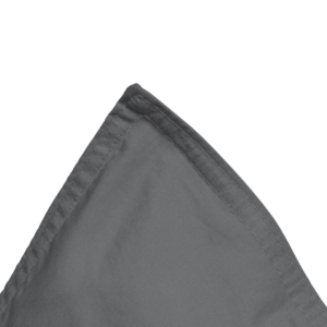 Egyptisch Katoen Uni Dekbedovertrek Antraciet 140 x 200/260