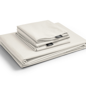 Egyptisch Katoen Uni Dekbedovertrek Creme 240 x 200/260