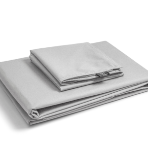 Egyptisch Katoen Uni Dekbedovertrek Grijs 140 x 200/260