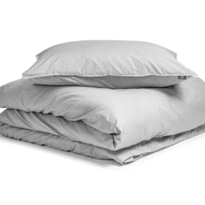 Egyptisch Katoen Uni Dekbedovertrek Grijs 140 x 200/260