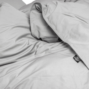 Egyptisch Katoen Uni Dekbedovertrek Grijs 140 x 200/260