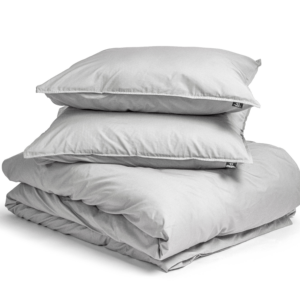 Egyptisch Katoen Uni Dekbedovertrek Grijs 200 x 200/260