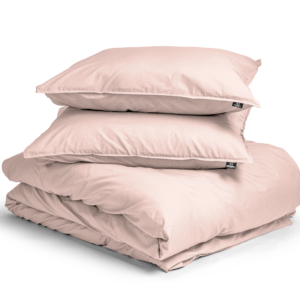 Egyptisch Katoen Uni Dekbedovertrek Roze 200 x 200/260