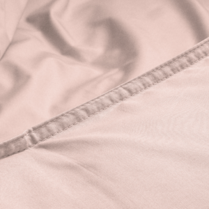 Egyptisch Katoen Uni Dekbedovertrek Roze 200 x 200/260