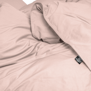 Egyptisch Katoen Uni Dekbedovertrek Roze 200 x 200/260